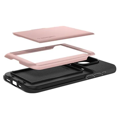 Etui Spigen Slim Armor CS na iPhone 15 Pro Max - różowe na Arena.pl