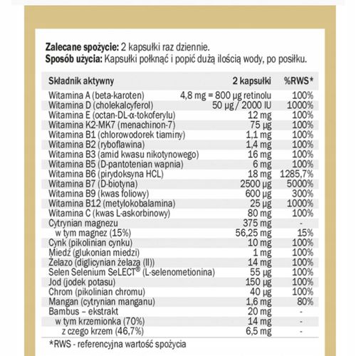 Yango MULTIWITAMINA DLA KOBIET 90 kapsułek na Arena.pl