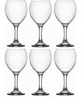 KADAX Kieliszki Do Wody Wina 260ml Komplet 6szt