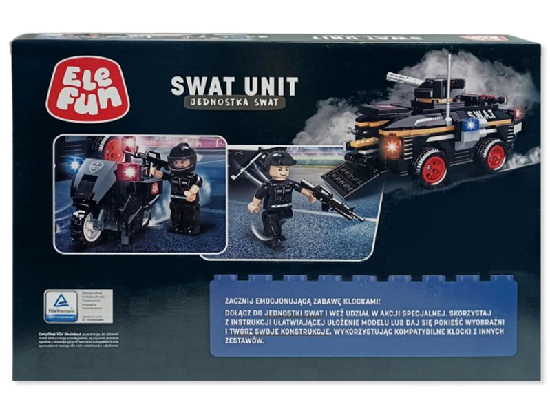 Klocki Elefun SWAT Unit - Jednostka SWAT C5002 zdjęcie 6