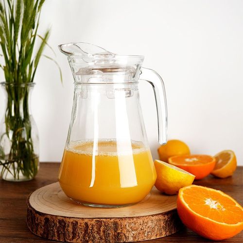 Dzbanek na Napoje Wodę Sok Lemoniadę do Napojów Szklany z Pokrywką 1,4l na Arena.pl