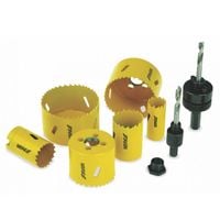 zestaw otwornic bi-metalowych 9 szt. - ded08wz01