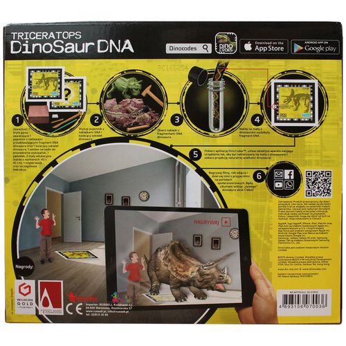 Dinosaur DNA - Triceratops na Arena.pl