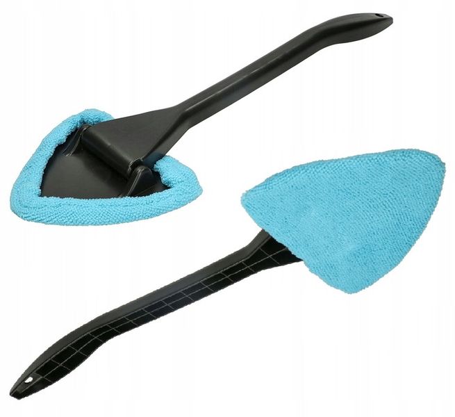 2X MYJKA DO MYCIA SZYB SAMOCHODOWYCH USUWANIE PARY WYMIENNA 42CM zdjęcie 1