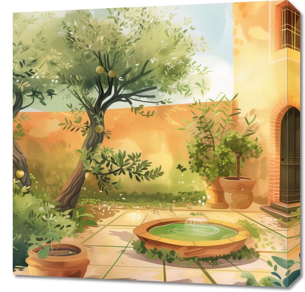 Obraz 60x60cm Słoneczny Dzień zdjęcie 1