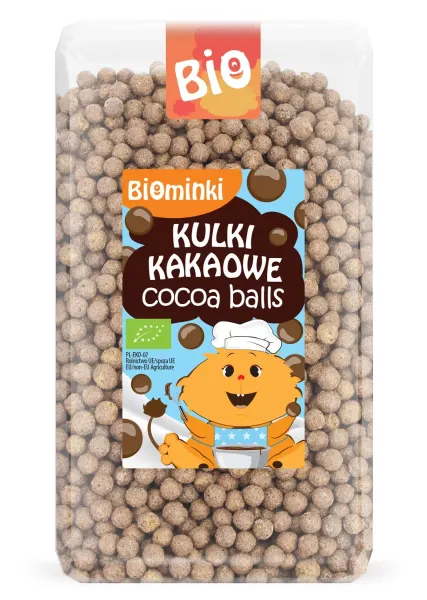 Kulki Kakaowe BIO 300 g - Biominki zdjęcie 1