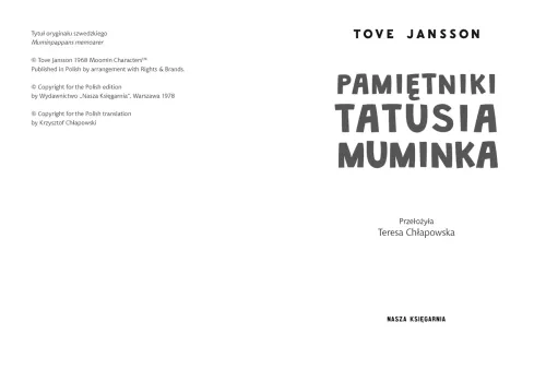 Pamiętniki Tatusia Muminka na Arena.pl