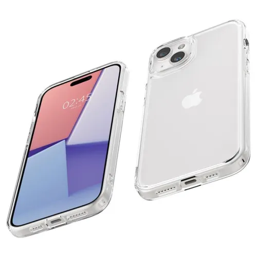 Etui Spigen Crystal Hybrid na iPhone 15 Plus - przezroczyste na Arena.pl