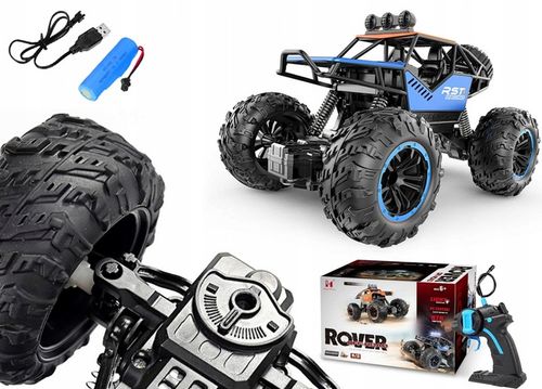 SAMOCHÓD ZDALNIE STEROWANY AUTO TERENOWE AUTKO PILOT RC ROVER + AKUMULATOR na Arena.pl