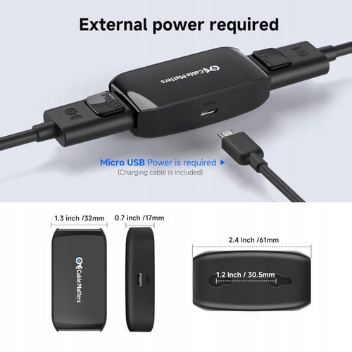 Wzmacniacz HDMI repeater 8K HDR Cable Matters na Arena.pl