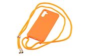 Etui ze sznurkiem RCK do Samsung Galaxy A13 5G / A04s pomarańczowy