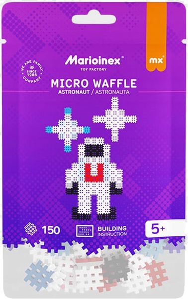 Micro Waffle Astronauta i gwiazdy Marioinex - obraz puzzle 150 elementów zdjęcie 1