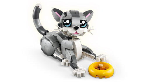 LEGO Creator 3w1 Psotny kot Ruchoma psa Uroczy gołąb 31163 na Arena.pl