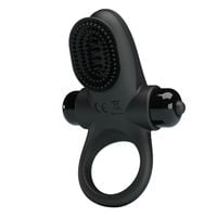 pretty love - vibrant penis ring ii black