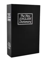 Kasetka Sejf w Formie Książki - Zamykana na Klucz