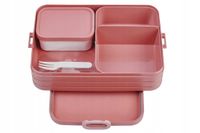 2X MEPAL LUNCHBOX TAKE A BREAK BENTO VIVID MAUVE DO SZKOŁY 1500 ML
