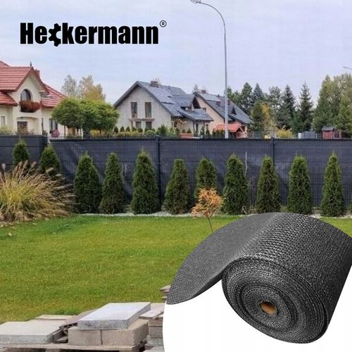 SIATKA CIENIUJĄCA MASKUJĄCA 90% NA OGRODZENIE PŁOT OSŁONOWA UV 1,5x50m 140g na Arena.pl