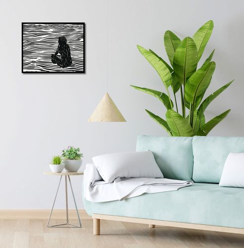 Plakat 50x40cm Złożone Fluidalne Linie na Arena.pl