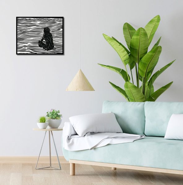 Plakat 50x40cm Złożone Fluidalne Linie zdjęcie 4
