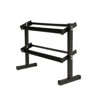 Stojak na hantle 2-poziomowy Compact UNDERFIT regulowana szerokość 150 kg