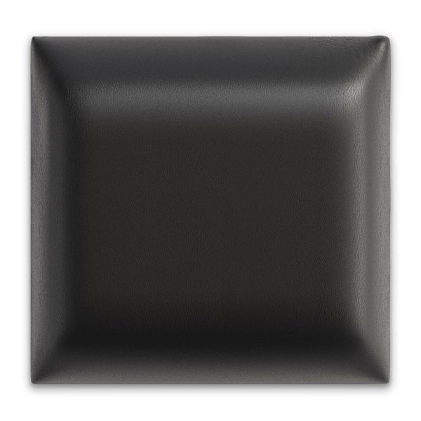 Panel Ścienny Tapicerowany Grafitowy EKO SKÓRA 3D 30cm x 30cm zdjęcie 2