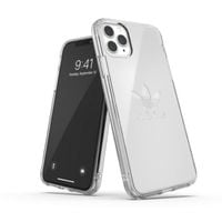 adidas or pc case big logo iphone 11 promax przeźroczysty/clear 36406
