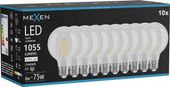 MEXEN VINTIS 10X ŻARÓWKA FILAMENT LED E27 G80 8W 4000K 1055 LM CLEAR