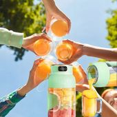 2X BLENDER PRZENOŚNY BEZPRZEWODOWY Z MOCNYMI OSTRZAMI