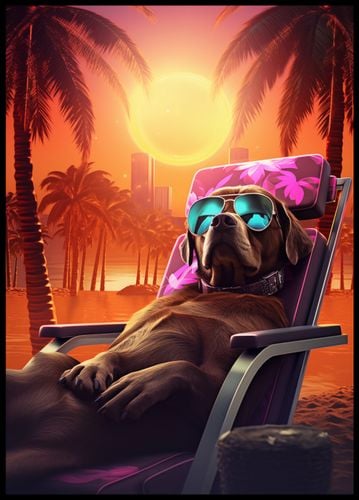 Plakat 64x90cm Lato w Stylu na Arena.pl