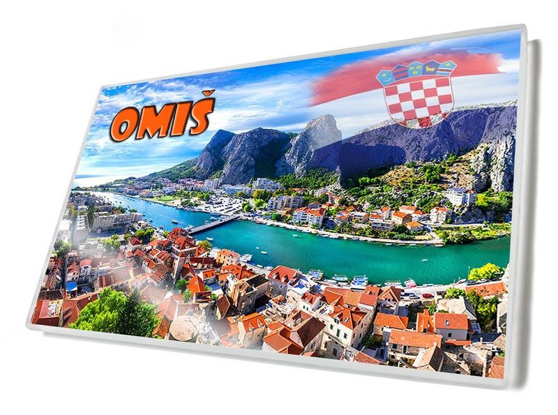 Omiś - magnes szklany zdjęcie 2