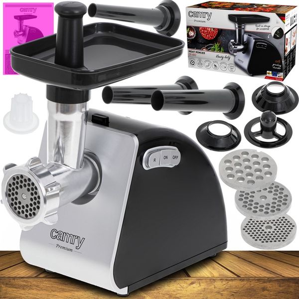 PROFESJONALNA MASZYNKA PREMIUM DO MIELENIA MIĘSA KIEŁBASY PRO ZESTAW XXXXL zdjęcie 1