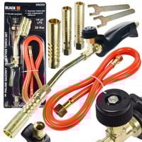 PALNIK GAZOWY DO LUTOWANIA LUTOWNICA 3 DYSZE LAMPA BLACK