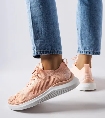 Pomarańczowo-białe sneakersy Nelson 40 na Arena.pl