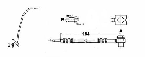 Audi A6 C5 - Zestaw Przewodów Hamulcowych Teflonowych W Oplocie Stalowym na Arena.pl