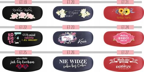 ETUI na okulary prezent PERSONALIZACJA na Arena.pl