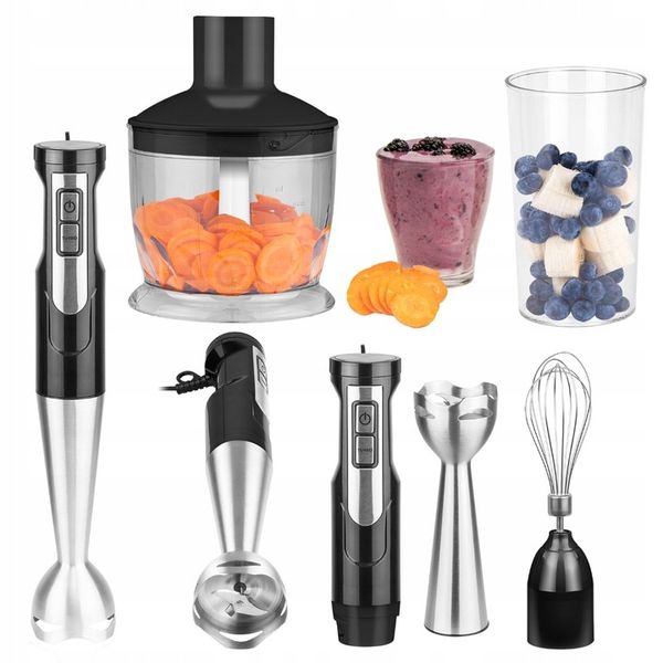 BLENDER RĘCZNY WIELOFUNKCYJNY MIKSER MOCNY TURBO zdjęcie 7