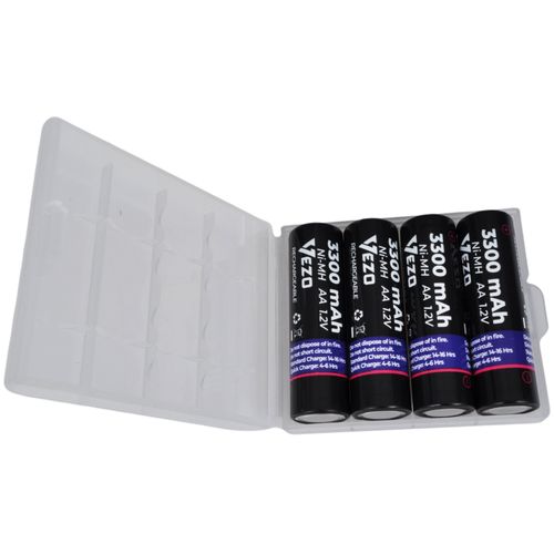 Vezo akumulatorki aa 3300mah r6 uniwersalne do zabawek i pilotów 4 szt na Arena.pl