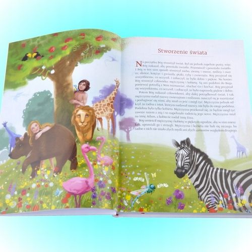 Biblia- Pamiątka I Komunii Świętej z Twoją okładką na Arena.pl