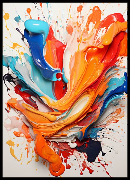 Plakat 50x70cm Taneczne Fale zdjęcie 2
