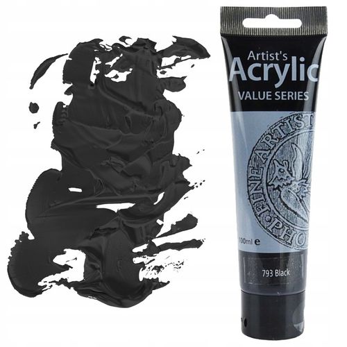 Zestaw 12 kolorów farb AKRYLOWYCH Value Series Phoenix 12x100ml artystyczne na Arena.pl