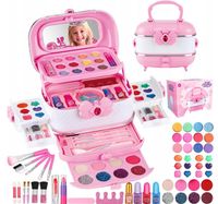Kuferek Kosmetyczny Zestaw do Makijażu i Paznokci Makeup dla Dzieci Prezent