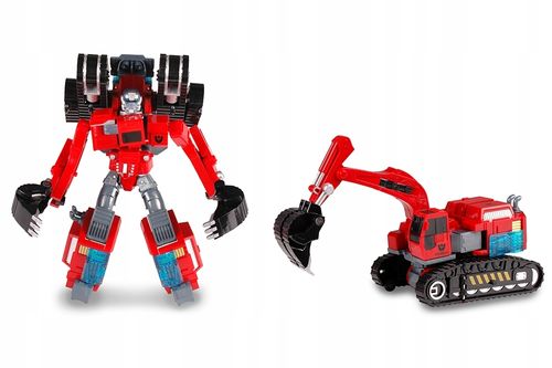 Artyk auto robot transformer figurka koparka 2w1 na Arena.pl