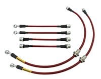 Renault Koleos 1 - Zestaw Przewodów Hamulcowych Teflonowych W Oplocie