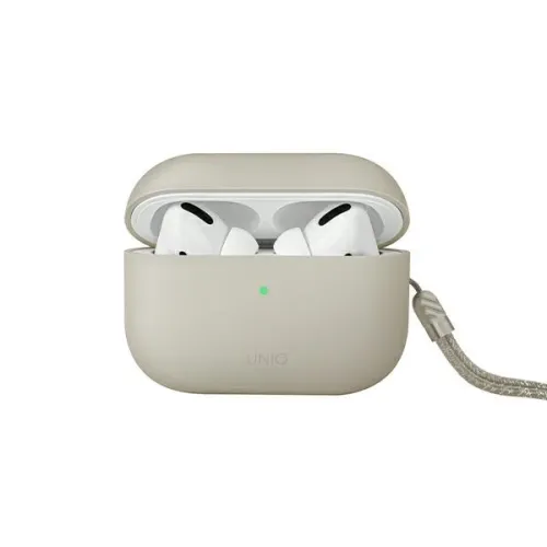 Etui UNIQ Lino na AirPods Pro 2 - beżowe na Arena.pl