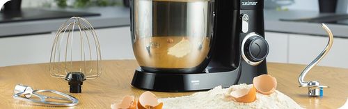 ROBOT KUCHENNY PLANETARNY ZELMER ZKR1300B CZARNY 1300W MISY 4,5/5L POKRYWA na Arena.pl