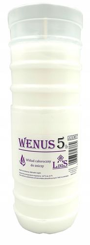 Rewelacyjne wkłady do zniczy Parafinowe Wenus 5 Linis ~5*dni x 12szt. na Arena.pl
