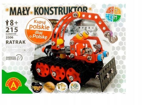 Klocki Metalowe do Skręcania MAŁY KONSTRUKTOR na Arena.pl