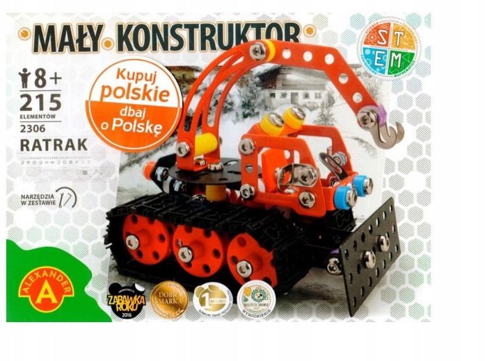 Klocki Metalowe do Skręcania MAŁY KONSTRUKTOR zdjęcie 7