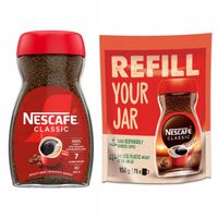 Kawa rozpuszczalna Nescafe Classic 200g + refill