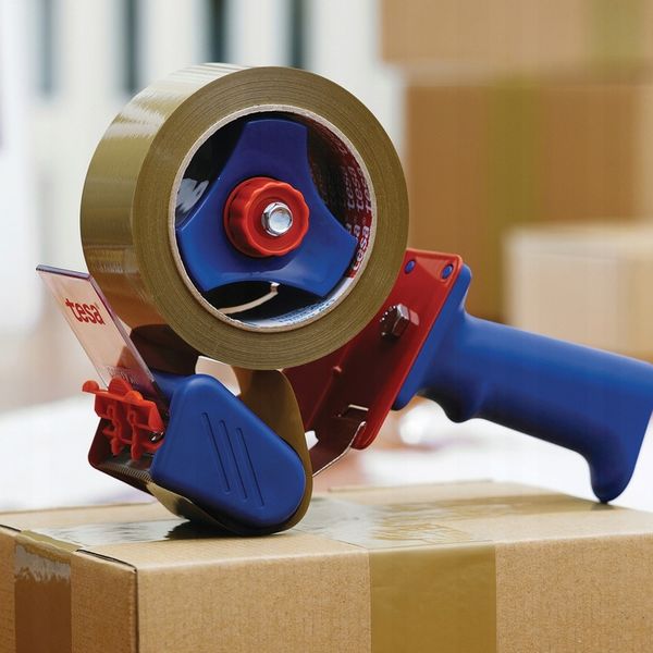 Dyspenser do taśm pakowych tesa STANDARD + taśma zdjęcie 13